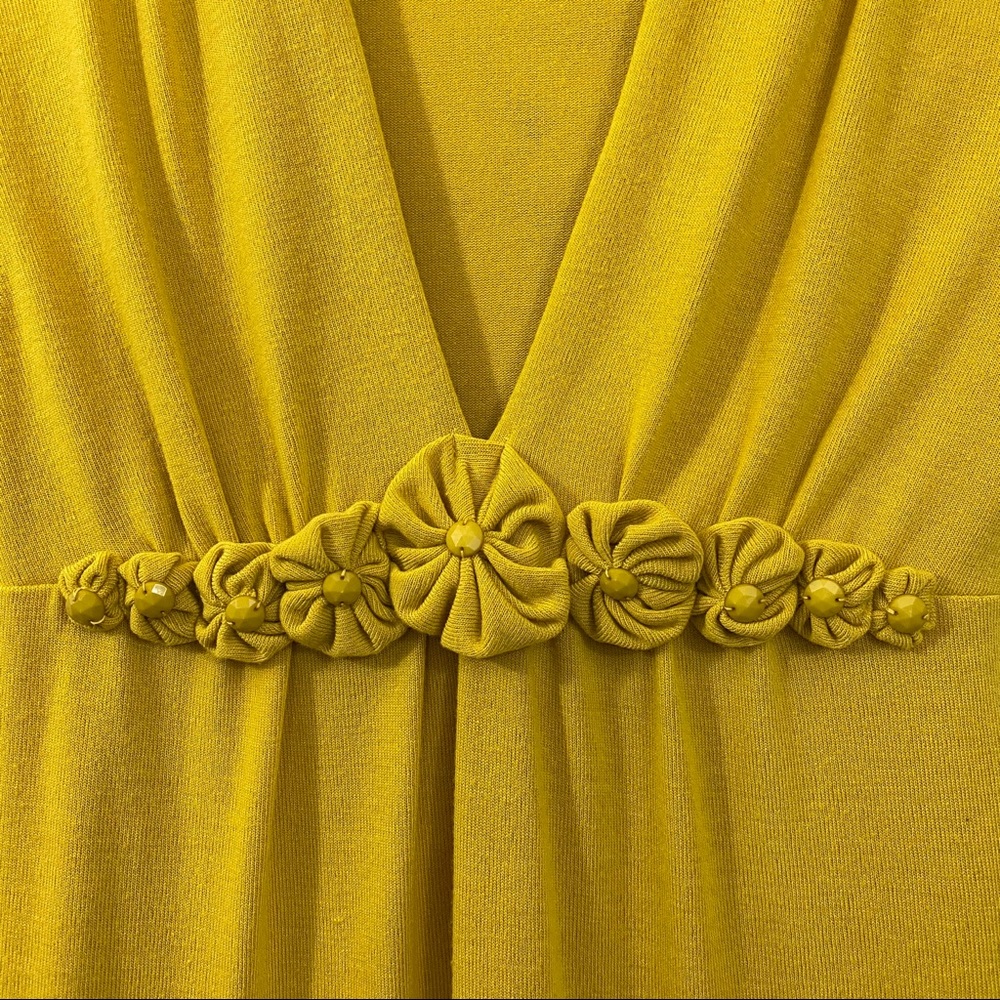Funky People Yellow Dress Size L - Picture 7 of 8